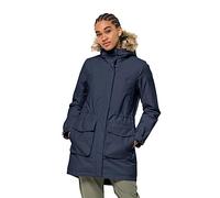 (S, Night Blue) Jack Wolfskin Winterfrost Insulated Waterproof Sustainable Jacket