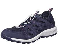 Jack Wolfskin Women's Woodland 2 Hybrid Low W Sneaker, Dark Blue/Pink, 9 UK