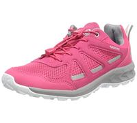 Jack Wolfskin Women's Woodland 2 Vent Low W Sneaker, red/Light Grey, 4.5 UK