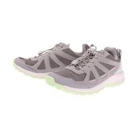 Jack Wolfskin Women's Woodland 2 Vent Low W Sneaker, Dark Grey/Light Green, 4.5 UK