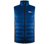 Jack Wolfskin Zip Up Sleeveless Mens Blue Morobbia Gilet 1207061_4133