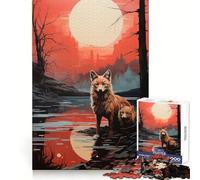 Jackal 1000 Piece Jigsaws for Teenagers Calm Daily Accurate Cut Joyful Challenge (50x75cm)
