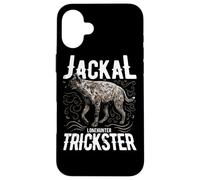 Jackal Lone Trickster - Funny Jackal Lover Case for iPhone 16 Plus