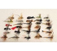 Jackal Outdoors 30 Pc Mixed Dry Trout Flies