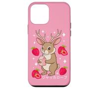 Jackalope Kawaii Strawberry Milk Shake Carton Case for iPhone 12 mini