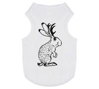 'Jackalope' Pet Dog/Cat T-Shirt (PT00075194)