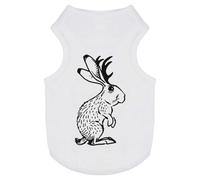 'Jackalope' Pet Dog/Cat T-Shirt (PT00075195)