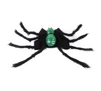 Jackanna Cat Bat Costume Halloween Dog Costumes Pet Clothes Bat Wings Pet Creepy Decorative Accessories for Spider Role Play (Spider in Green and Red)
