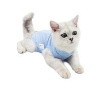 JACKANNA Dog Bodysuit After Op, Dog Bodysuit After Castration Male , Dog Bodysuit After Surgery Lick Protection & Soft Ideal for Pets After Surgery (Blue, M)