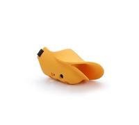 Jackanna Dog Muzzle Anti-Bite Barking Muzzle Anti-Barking Medium and Large Dog Stop Barking Teddy Golden Hair Duck Muzzle Pet Supply (Duckbill Yellow, L)