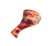 JACKANNA Pet Toy Cat and Dog Toy Simulated Pig Design Suitable for Small Breeds such as Teddy Bears and Puppies Dental Care Chew Toy Durable (Chicken Thighs)