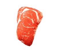 JACKANNA Pet Toy, Cat and Dog Toy, Simulated Pig Design, Suitable for Small Breeds such as Teddy Bears and Puppies, Dental Care, Chew Toy, Durable (Steak)