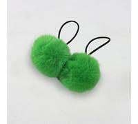 Jackanna Plush Ball Hair Band Cartoon Children Adults Pill Hair Accessories Imitation Otter Rabbit Small Fur Ball Headdress Pom Pom Hair Rope Elastic Hair Band (Colours 09, 10 cm)