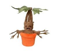 JACKANNA r Monster Book & Mandrake Cuddly Toy Set - Interactive Electronic Figure, Niffler Plush Toy & Doll (Mandrake Cuddly Toy Set)