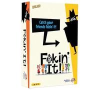 JACKBOX Games Fakin’ It Board Game - for Adults & Teens - Fun Social Deduction Card Game for Ages 14 & Up - Hilarious Board Game for Game Nights with Family, Friends & More (3-6 Players)