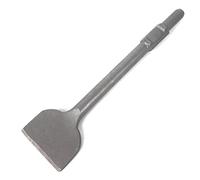 JACKCHEN 4 Inch Wide Tile & Removing Tile and Stone Chisel for hex.30mm Demolition Jack Hammers, 16 Inch Long, Alloy Steel Construction, 4" x 16" Chisel Bit for Demolition Concrete Breaker