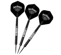 JACKDANIEL'S Officially Licensed Steel Tip Darts Set | 90% Tungsten Black Titanium | 23g (D1048)