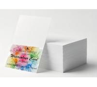 JACKDAW EXPRESS Watercolour Card Sheets Smooth Premium White 300gsm Choose A5 or A6 Cardmaking Arts (A5 x 20 Sheets AM777)