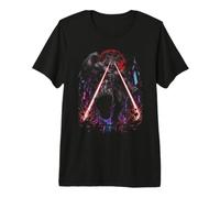 Jacked Alpha Wolf Kaiju City Rampage Gym Meme Premium T-Shirt