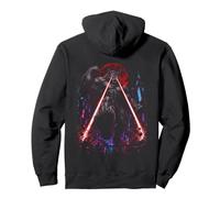 Jacked Alpha Wolf Kaiju City Rampage Gym Meme Pullover Hoodie