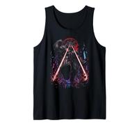 Jacked Alpha Wolf Kaiju City Rampage Gym Meme Tank Top