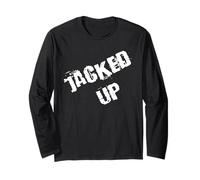 Jacked Up Old School Weight Training Long Sleeve T-Shirt