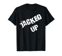 Jacked Up Old School Weight Training T-Shirt