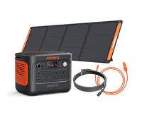 Jackery 1000 v2 with 200W Solar Panel, Extension Cable & Car Charging Cable