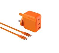 Jackery 102W GaN 3-Port Fast Charger with Quick Charging, USB-C & USB-A | Dual 100W USB-C & 18W USB-A Ports, PD3.0, PPS & QC4.0, Compatible with Explorer 100Plus/240V2/300Plus