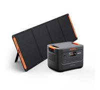 Jackery 3000 v2, 3kWh LiFePO4 Portable Power Station with 200W Solar Panel | 3600W Output & 7200W Peak, 1.8H Fast Charge, 3072Wh Solar Generator for Home Use, Outages, RVs, Fishing, Emergency Backup