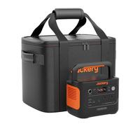 Jackery Explorer 1000V2 Portable Power Station (2024) + Storage Bag, 1070Wh LiFePO4, 1500W AC & 100W USB-C, 1-Hour Fast Charge, Solar Generator for Camping & Backup