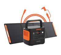 Jackery Explorer 2000V2 Portable Power Station + 200W Solar Panel + 5M Extension Cable, 2040Wh LiFePO4, 2000W AC & 100W USB-C Output, 1-Hour Fast Charge, Solar Generator for Camping & Emergency Backup