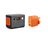 Jackery Explorer 240 v2 Portable Power Station 256Wh LiFePO4, 300W AC/100W USB-C, 1Hr Fast Charging, Includes 102W Wall Charger for Home & Travel