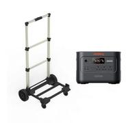 Jackery Explorer 3000v2 LFP Power Station with Folding Trolley | 3072Wh Battery, 3600W & 7200W Peak, Smaller & Lighter 3kWh Power for Off-Grid Living, Home Use, Blackouts & Emergencies