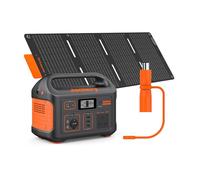 Jackery Explorer 500 Portable Power Station, 518Wh Battery, 500W AC Output, Solar Generator with 40Wmini Solar Panel & Cable