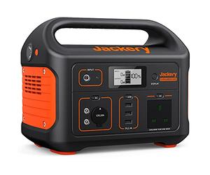 Jackery Portable Power Station Explorer 500, 518Wh Outdoor Backup Mobile Lithium Battery Pack with 230V/500W AC Outlet for holiday RV Camping, Outdoor Adventure, Emergency