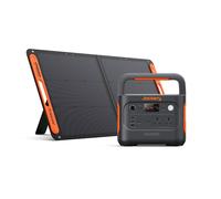 Jackery Explorer 1000 v2+ 100W Solar Panel Portable Power Station(2024 New),1070Wh LiFePO4 Battery,1500W AC/100W USB-C Output, 1 Hr Fast Charge, Solar Generator for Outdoor Camping,Off-grid Living,RV