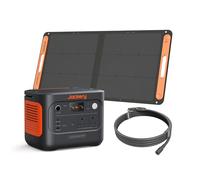 Jackery Solar Generator 1000 v2 with 100W Solar Panel & 5m Extension Cable