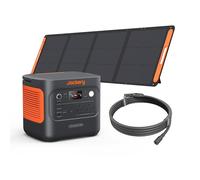 Jackery Solar Generator 2000v2 with 200W Solar Panel & 5m Extension Cable | 2000W Power Station, 2040Wh Battery Backup, 1.7-Hour Fast Charge, Compact 2kWh Power for Outdoors, Blackouts, Emergencies