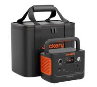 Jackery Solar Generator 240V2 + S-Case Bundle, 256Wh LiFePO4 Battery, 230V/300W, Portable Power for Outdoors, Picnics, Fishing, and Travel