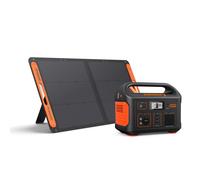 Jackery Solar Generator 500, 518WH Power Station with SolarSaga100W Solar Panel, Mobile Lithium Battery Pack for Holiday RV Camping, Outdoor Adventure, Emergency