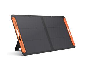 Jackery SolarSaga 100W Portable Solar Panel for Explorer 240/500/1000 Power Station, Foldable Monocrystalline Solar Cell Solar Charger with USB Outputs for Phones Off-Grid Home