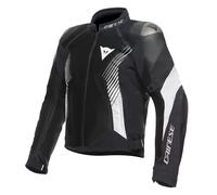 Dainese Super Rider 2 Absoluteshell Motorcycle Textile Jacket, black-white, size 60 for Men