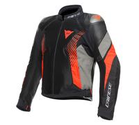 DAINESE SUPER RIDER 2 ABSOLUTESHELL Jacke schwarz-dunkelgrau-fluo-rot 56
