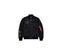 Alpha Industries Ma-1 Tt Flying Tigers Jacket Black M Men