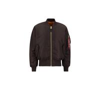 Alpha Industries MA-1 Heritage Bomber Jacket for Men Size L - hunter brown