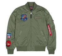 Alpha Industries MA-1 TT Flying Tigers Jacket - Sage Green