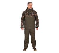 Fox Khaki/Camo Winter Suit - Thermal Suit, Fishing Suit, Rain Suit for Anglers, Size: M