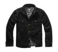 Brandit Corduroy Jacket, Color: black, Size: XL