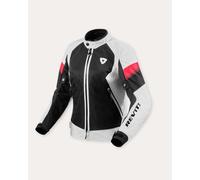 Revit Control Air H2O waterproof Ladies Motorcycle Textile Jacket, white/black, size 34